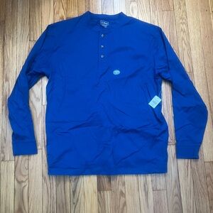L.L. Bean Men's Royal Blue Long Sleeve Henley